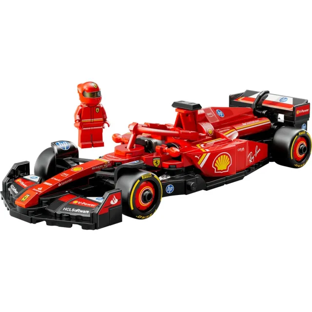【LEGO 樂高】極速賽車系列 77242 Ferrari SF-24 F1賽車(一級方程式 法拉利 兒童玩具 積木)