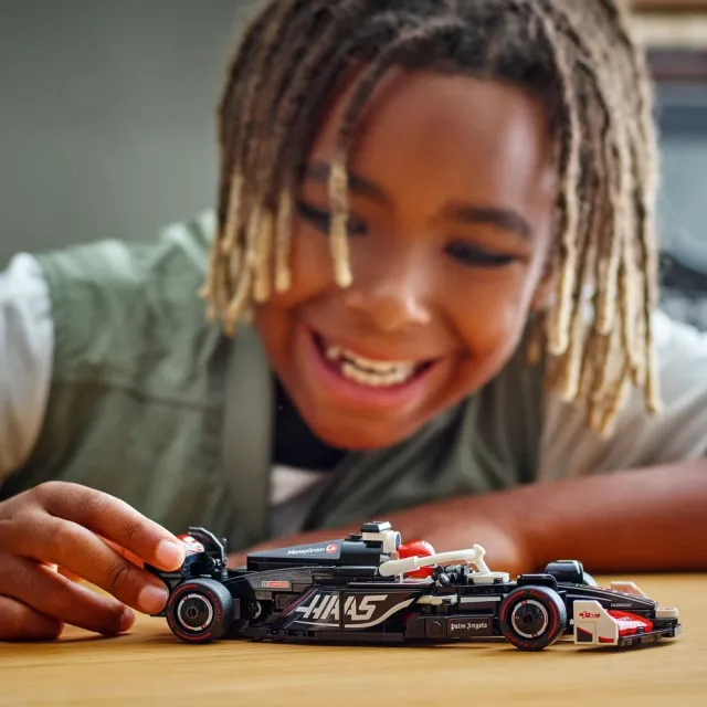 【LEGO 樂高】極速賽車系列 77250 MoneyGram Haas F1Team VF-24 賽車(一級方程式 哈斯車隊 跑車模型)