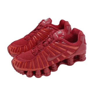 【NIKE 耐吉】休閒鞋 Wmns Shox TL 女鞋 紅 復古 彈簧鞋 IB1087-600