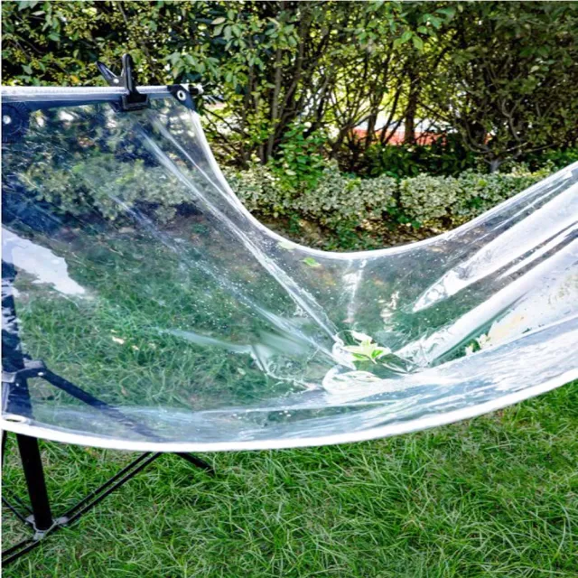 【poko】PVC透明防雨布 1*3m 包邊附綁繩(陽台防雨 窗戶擋雨 塑膠布 保護膜 雨棚 保溫  戶外遮雨布)