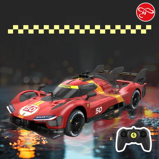 【瑪琍歐】1:24 Ferrari 499P遙控車(Ferrari原廠授權遙控車)