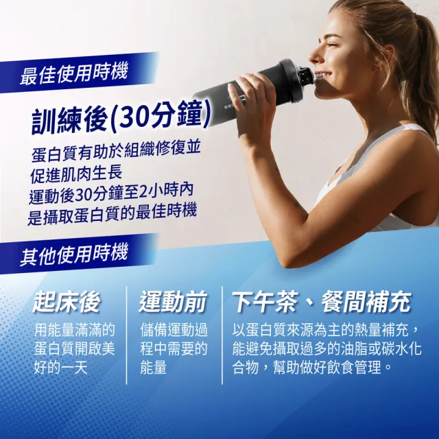 【PF+ 運動營養】分離乳清蛋白粉囤貨組30g*48包_共2盒(多種口味任選 / 即沖即飲/優蛋白)