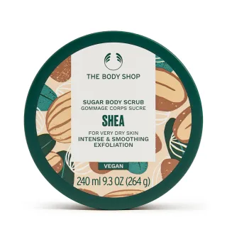 【THE BODY SHOP 美體小舖】乳油木果修護身體磨砂膏-240ML(身體去角質)