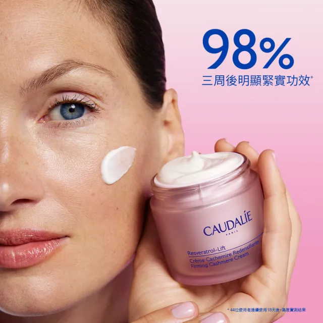【CAUDALIE 歐緹麗】雙效淡斑保濕組(淡斑精華30ml+白藜蘆醇面霜50ml)