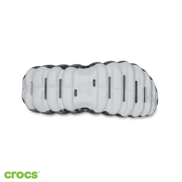 【Crocs】中性鞋 Echo 波波金屬克駱格 大氣灰色/彩色(214109-1FS)