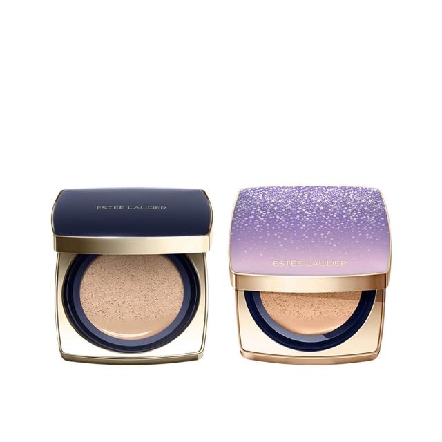【Estee Lauder 雅詩蘭黛】粉持久完美鎖妝氣墊粉餅SPF45/PA+++x2(薰衣草之吻限定版/一盒一蕊)