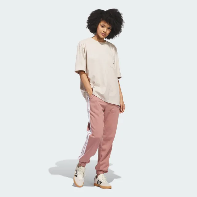 【adidas 愛迪達】短袖上衣 女 寬鬆 亞規 SUMMER DRINK 2 灰白 KB7188