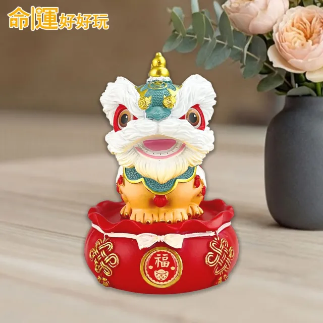 【命運好好玩】萌寶吞金獸擺件(錢潮藍)（其他規格）