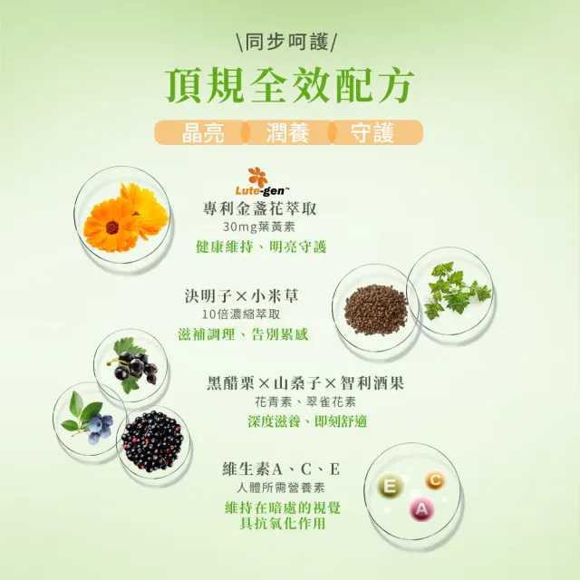 【BHK’s】專利晶澈葉黃素EX 素食膠囊 6盒(60粒/盒)