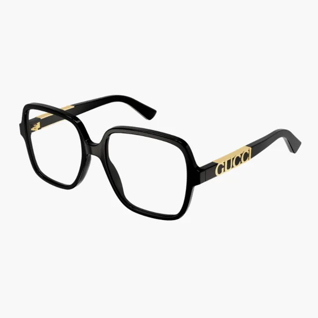 【GUCCI 古馳】方形膠框光學眼鏡(GG1193OA-001)