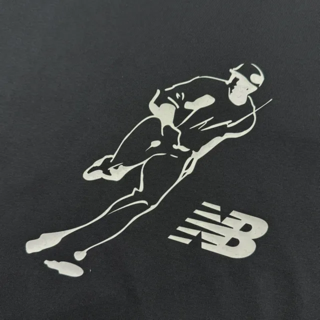 【NEW BALANCE】巨星聯名 大谷翔平 短T 重磅 純棉 膠印 下擺開衩 圓領 短袖 T恤 大尺碼 @1827AO3