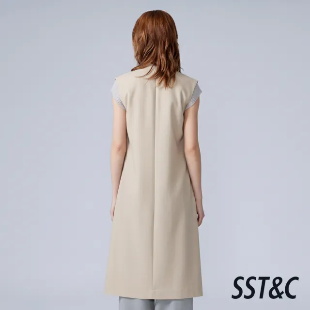 【SST&C】女裝_淺卡其背心式長版女外套82126308001(換季55折)