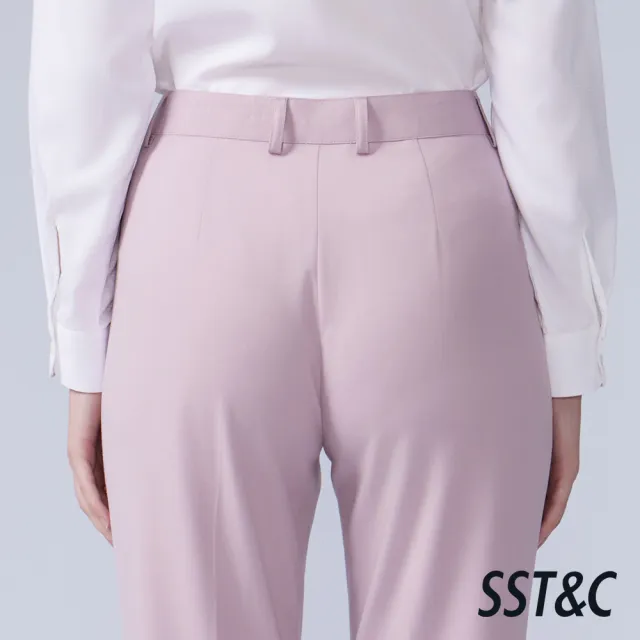 【SST&C】女裝_霧紫小直筒西裝褲(可機洗)82126302014(換季65折)