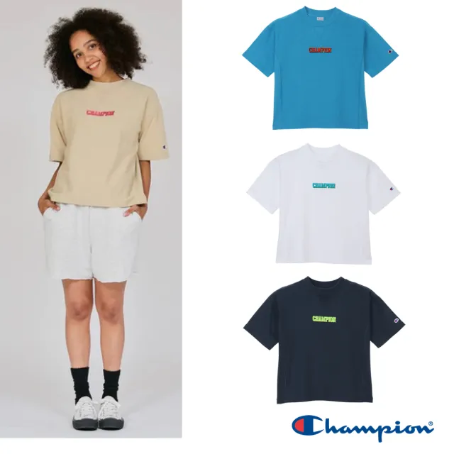 【Champion】官方直營 女款-CASUAL 短袖上衣-4色(CW-D301日規)