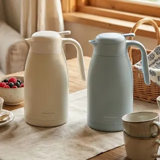 【THERMOcafe 凱菲】不鏽鋼真空保溫壺2000ml(TCTP-2000)