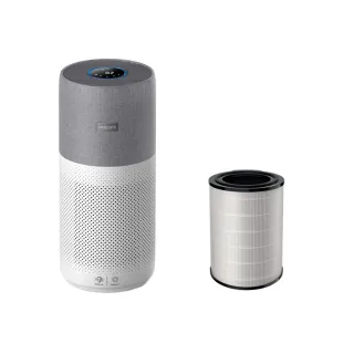 【Philips 飛利浦】升級版-奈米級空氣清淨機★隨貨附贈1組濾網★適用22坪(AC3033)