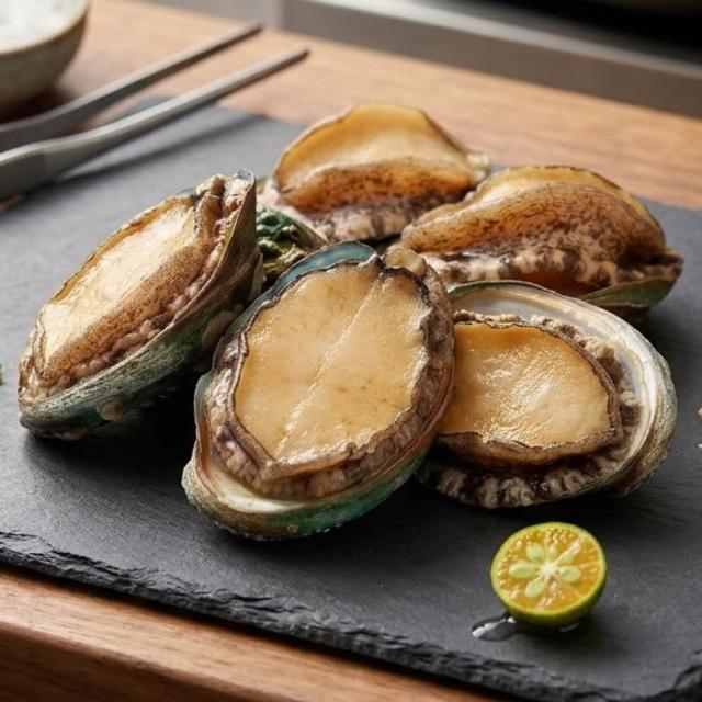 【RealShop】5盒組 岩見鮑魚1kg 約24顆/盒*5盒(鍋物 快炒 海鮮粥好食材 年菜 年節 真食材本舖)