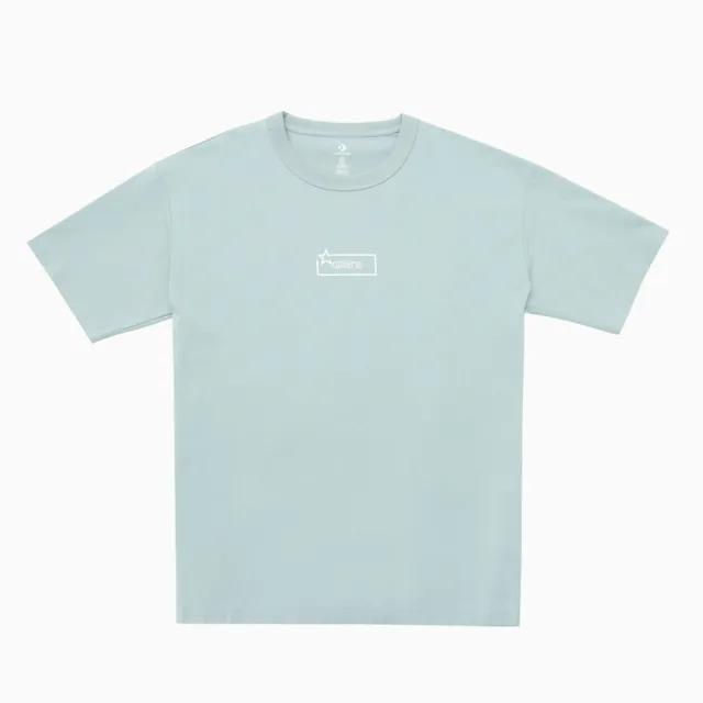 【CONVERSE】短袖上衣 男 SORONA STAR ICON TEE THYME AGAIN 薄荷 MCJ785-FC2