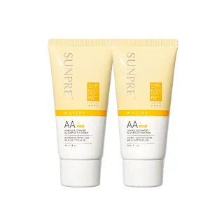 【荷麗美加】上麗高效AAL零油光水防曬60ml-2入組(SPF50+/PA++++/無色防曬/防曬/美白)(母親節禮物/超值組)