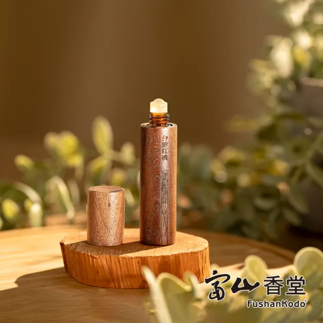 【富山香堂】台灣檜木 天然植萃 精油 原油-5ML胡桃木罐(台灣檜木精油   天然原料)