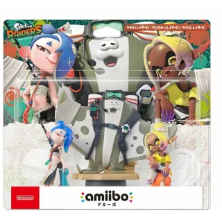 【Nintendo 任天堂】預購7/23上市 amiibo 公仔 魚漿幫 曼曼 莎莎 鬼福 斯普拉遁塗擊隊 系列