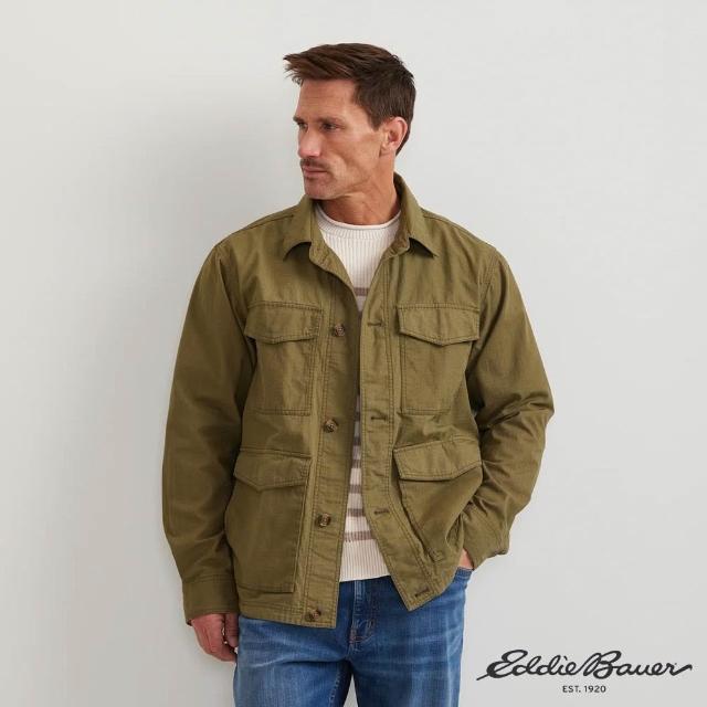 【Eddie Bauer】男性防風多口袋工裝外套 任選 11612664