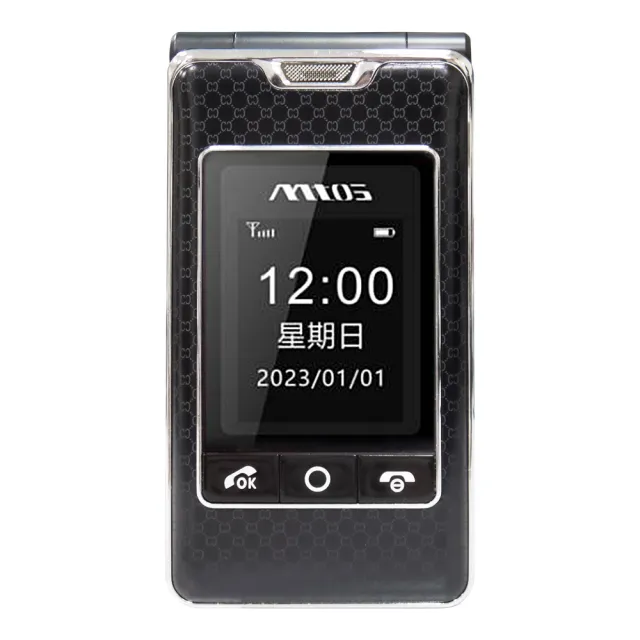 【mtos】C68 pro 2.8吋雙螢幕摺疊4G手機/全配/老人機/長輩機
