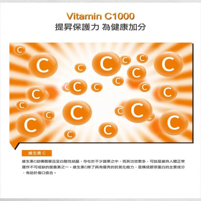 【SUNLIFE 森萊富】德國原裝  維他命C1000發泡錠(檸檬口味 X 1入/共20錠)