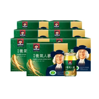 【QUAKER 桂格】養氣人蔘滋補液60mlx30入x7盒(共210入)
