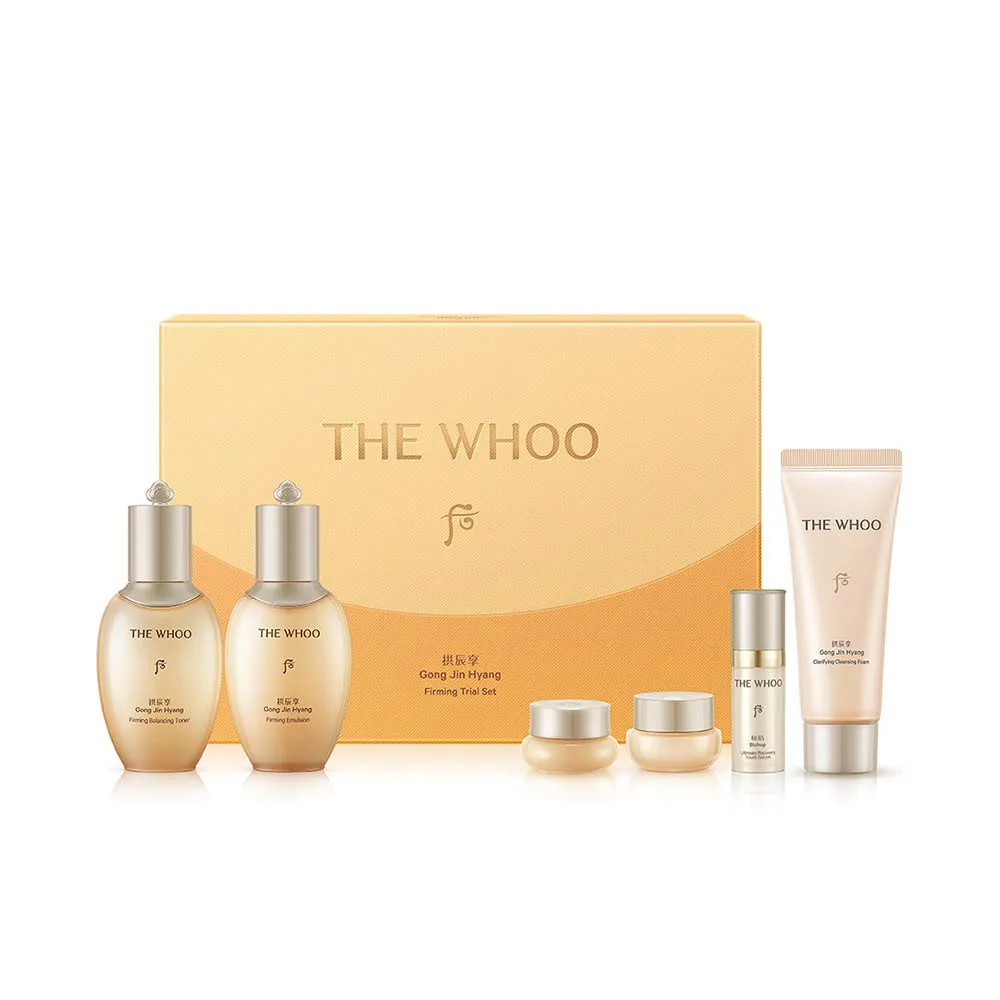 【WHOO 后】官方直營 拱辰享清潤活膚保養迷你禮盒50+50ml(滋養液50ml+清潤乳50ml)