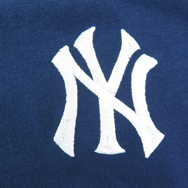 【FANATICS】MLB短袖上衣 T恤 紐約洋基隊 刺繡Logo (MLBTS526113NV1海軍藍)