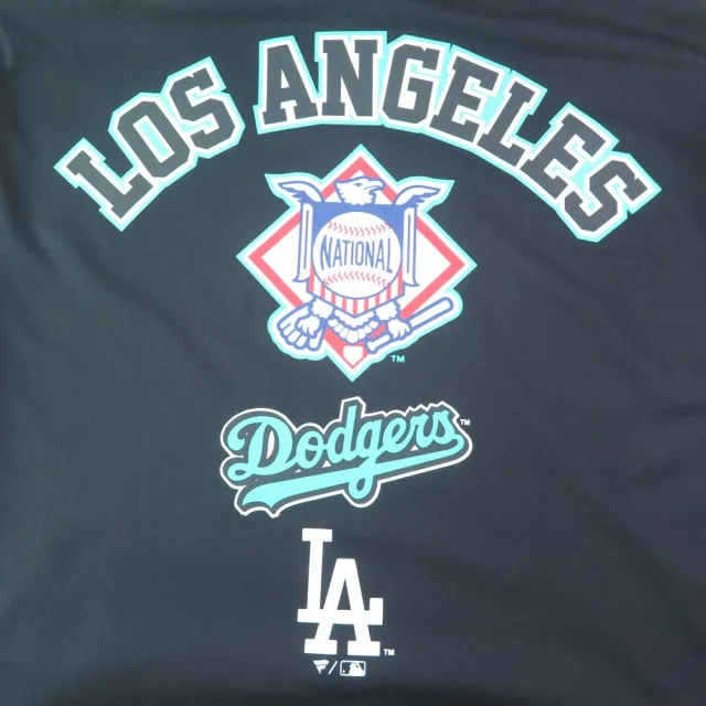 【FANATICS】MLB短袖上衣 T恤 洛杉磯道奇隊 (MLBTS526116BK1黑)