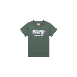 【CACO】MIT 人魚漢頓印花短T(L3SA521)