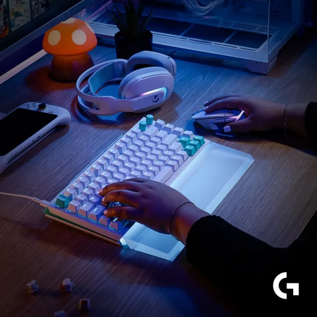 【Logitech G】G512 X 75 類比機械雙軸有線電競鍵盤