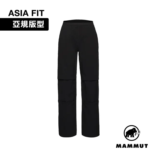 【Mammut 長毛象】Crag Climbing Pants AF W 舒適彈性攀岩長褲 黑色 女款 #1022-03420