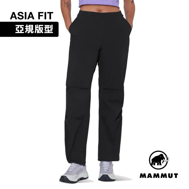 【Mammut 長毛象】Crag Climbing Pants AF W 舒適彈性攀岩長褲 黑色 女款 #1022-03420
