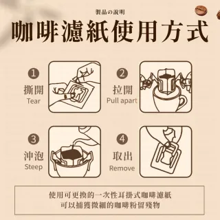 【同闆購物】咖啡濾紙 耳掛式濾紙 [1包50片] 掛耳咖啡濾紙 咖啡濾掛袋 掛耳濾袋 手沖 咖啡 濾袋 濾掛