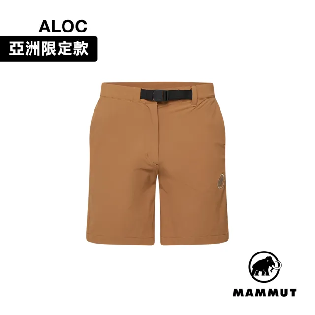 【Mammut 長毛象】Trekkers IV Shorts AF W 日系舒適靈活防潑水短褲 黏土棕 女款 #1023-00484