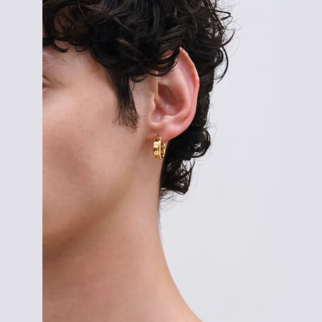 【agnes b.】bijoux 男款 白鋼 單隻微光耳環 多款