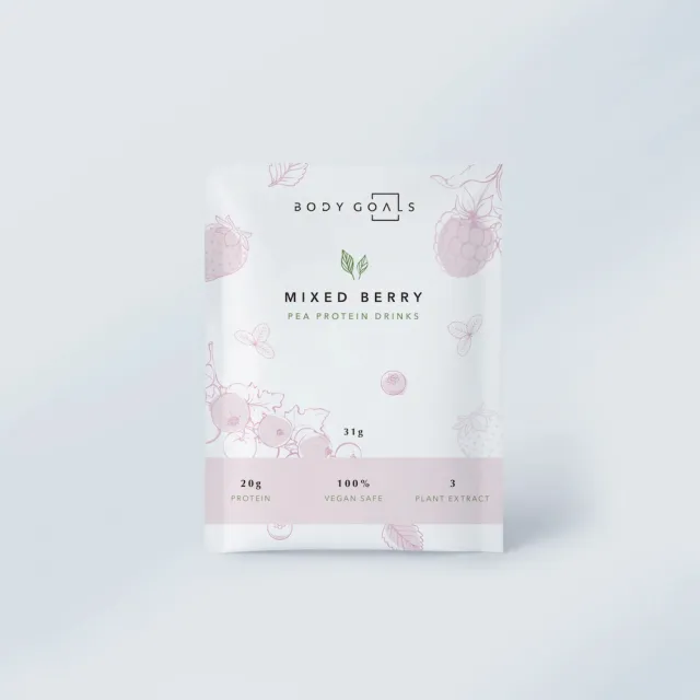 【Body Goals】多效豌豆蛋白飲12入組 31G/包(五組入)