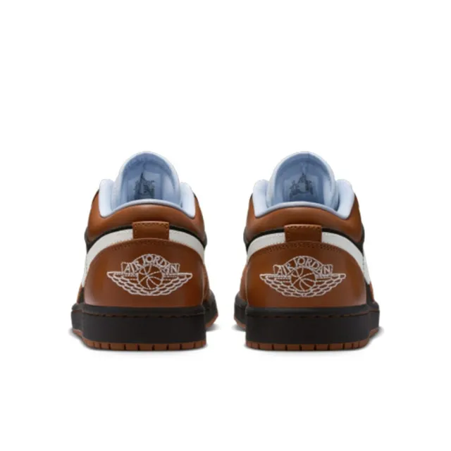 【NIKE 耐吉】Air Jordan 1 Low SE 條紋棕黑 拼接 串珠 緩震 運動鞋 男鞋 IR7560-010