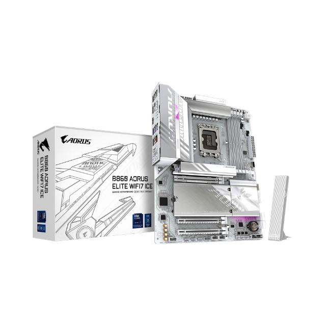 【技嘉】C+M組合★B860 AORUS ELITE WIFI7 ICE Intel 主機板+Intel Ultra 7 265K 中央處理器