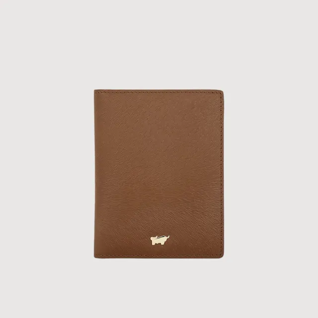 【BRAUN BUFFEL 德國小金牛】蘇菲娜-A 4卡零錢袋卡夾-多色任選(BF885-511-BK/BRA/HM) 錢包送禮推薦