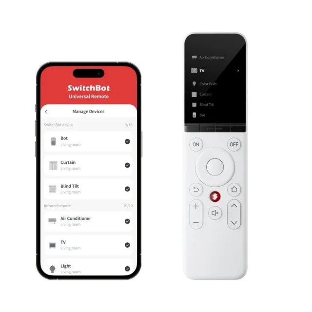 【SwitchBot】Universal Remote萬用遙控器(支援HomeKit/紅外線/藍芽)
