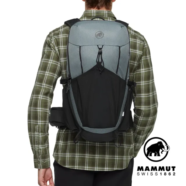 【Mammut 長毛象官方直營】Ducan 22 輕量健行後背包 22L 地層灰藍/黑 #2530-01220