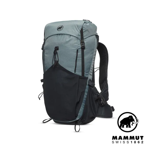 【Mammut 長毛象官方直營】Ducan 26 輕量健行後背包 26L 地層灰藍/黑 #2530-01260
