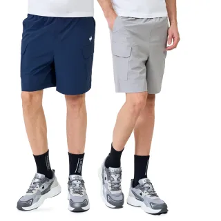 【LE COQ SPORTIF 公雞】防潑水平織運動短褲 男款 2色 LWX81082