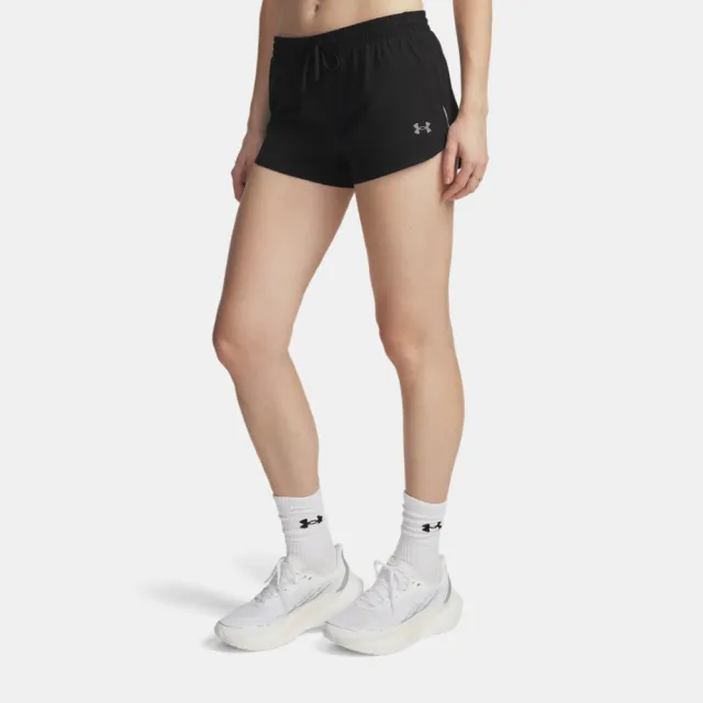 【UNDER ARMOUR】UA 女 Velociti Pro 3吋短褲_6009612-008