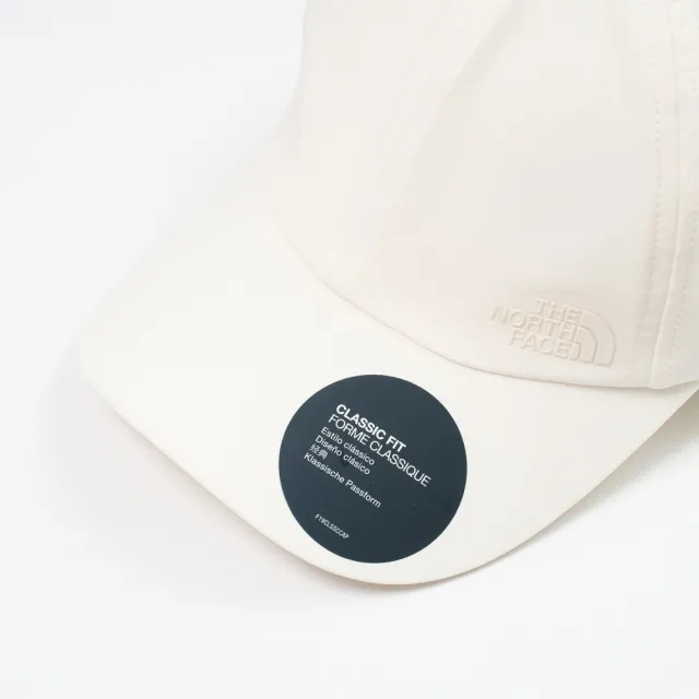 【The North Face】北臉 帽子 運動帽 棒球帽 遮陽帽 NEVER STOP HAT 米白 NF0A8EPNQLI