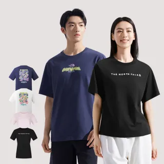 【The North Face】男女款吸濕排汗短袖T恤 (多款任選)